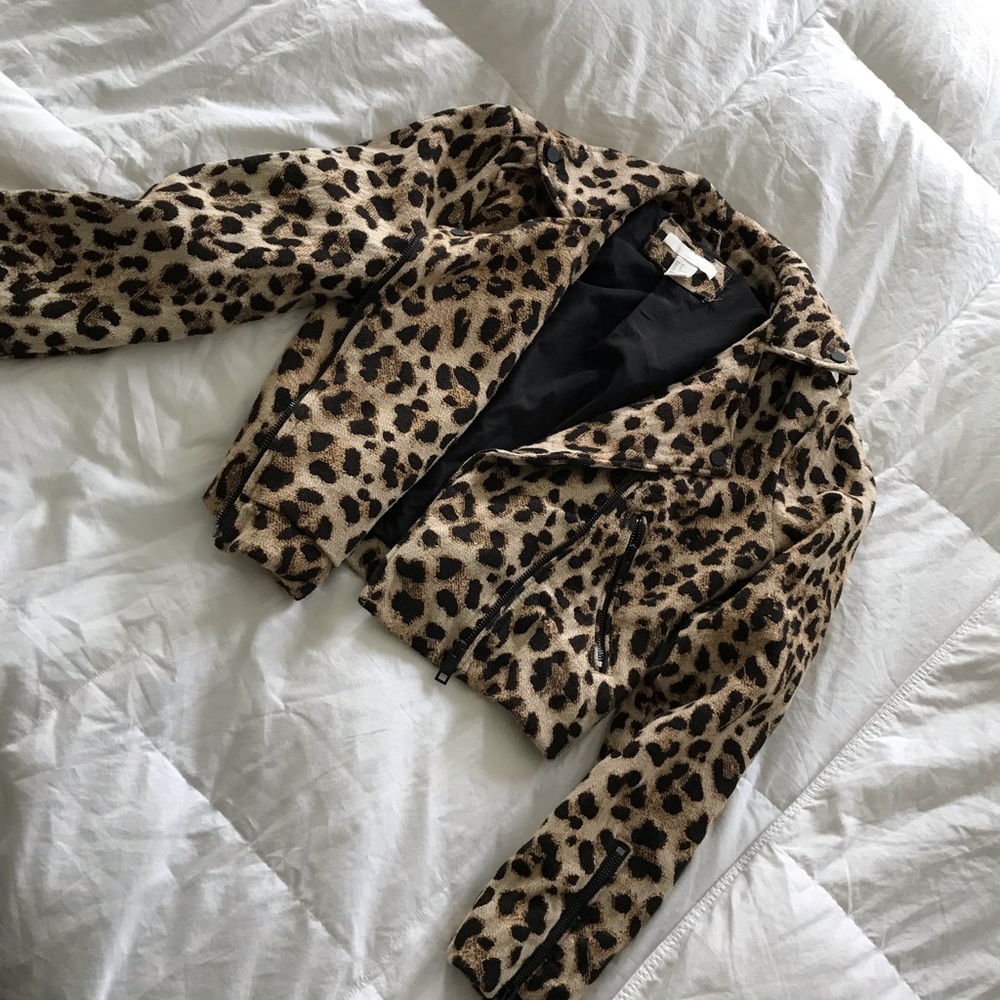 Leopard inspired jacket
